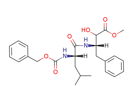 3(S)-(N-Cbz-leucylamino)-2(R,S)-hydroxy-4-phenylbutanoic acid methyl ester