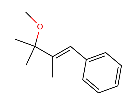 3-methoxy-2,3-dimethyl-1-phenyl-1-butene