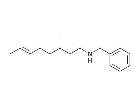 N-benzyl-3,7-dimethyloct-6-en-1-amine