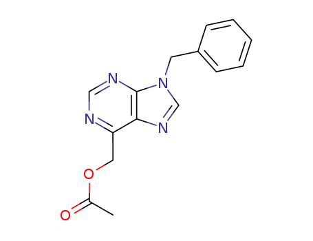 6-(acetyloxymethyl)-9-benzylpurine