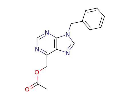 6-(acetyloxymethyl)-9-benzylpurine