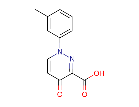 4-Oxo-1-m-tolyl-1,4-dihydro-pyridazine-3-carboxylic acid