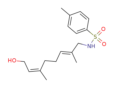 Benzenesulfonamide,
N-[(2E,6Z)-8-hydroxy-2,6-dimethyl-2,6-octadienyl]-4-methyl-