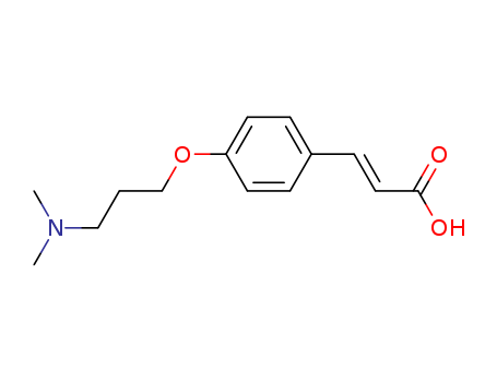 (E)-3-(4-(3-(dimethylamino)propoxy)phenyl)acrylic acid