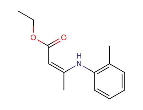 ethyl 3-[(2-methylphenyl)amino]but-2-enoate