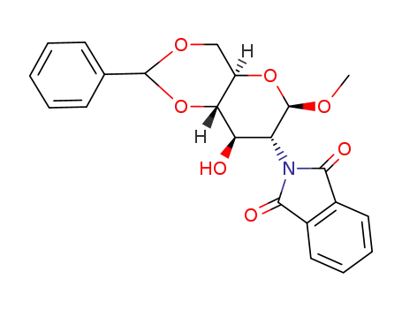 메틸 4,6-O-벤질리덴-2-데옥시-2-N-프탈이미도-b-D-글루코피라노사이드