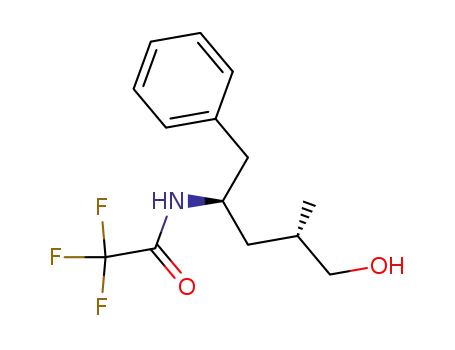 N-((1R,3S)-1-Benzyl-4-hydroxy-3-methyl-butyl)-2,2,2-trifluoro-acetamide