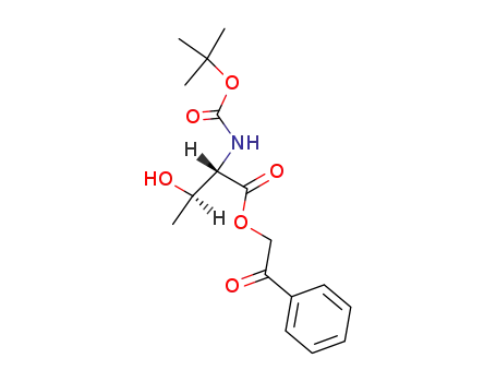L-N-(tert-butoxycarbonyl)threonine phenacyl ester