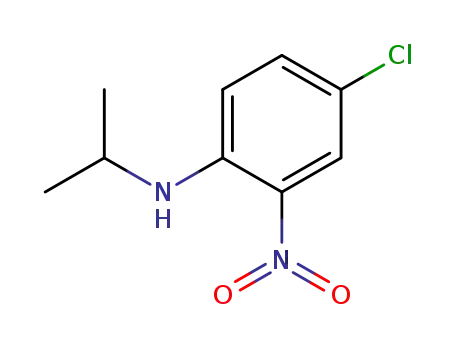 Molecular Structure of 89659-66-5 (N1-ISOPROPYL-4-CHLORO-2-NITROANILINE)