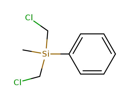 Molecular Structure of 124789-72-6 (Silane, bis(chloromethyl)methylphenyl-)
