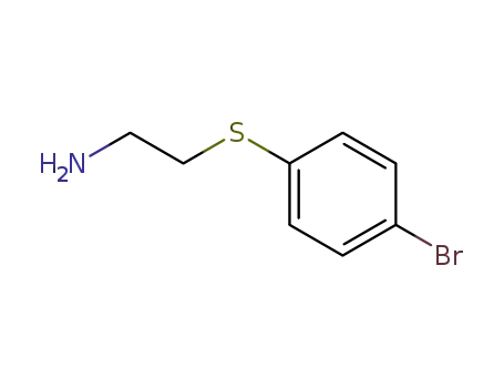 2-(4-Bromophenyl)sulfanylethylazanium