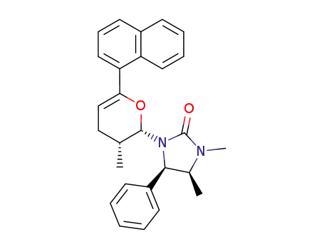 (4R,5S)-1,5-Dimethyl-3-((2S,3R)-3-methyl-6-naphthalen-1-yl-3,4-dihydro-2H-pyran-2-yl)-4-phenyl-imidazolidin-2-one
