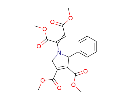 1-((E)-1,2-Bis-methoxycarbonyl-vinyl)-2-phenyl-2,5-dihydro-1H-pyrrole-3,4-dicarboxylic acid dimethyl ester