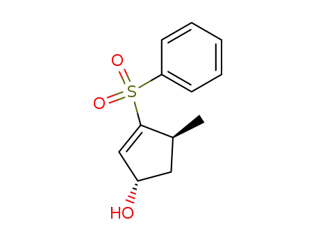 (1R,4R)-trans-4-methyl-3-(phenylsulfonyl)-2-cyclopenten-1-ol
