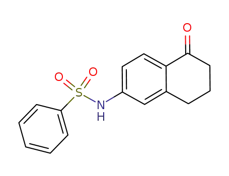 N-(5-oxo-5,6,7,8-tetrahydronaphthalen-2-yl)benzenesulfonaMide