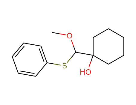 1-[Methoxy(phenylsulfanyl)methyl]cyclohexan-1-ol