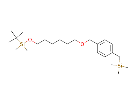 Silane,
[[4-[[[6-[[(1,1-dimethylethyl)dimethylsilyl]oxy]hexyl]oxy]methyl]phenyl]meth
yl]trimethyl-