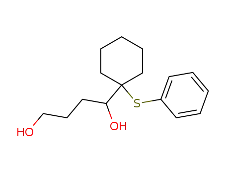 4-[1'-(Phenylsulfanyl)cyclohexyl]butane-1,4-diol