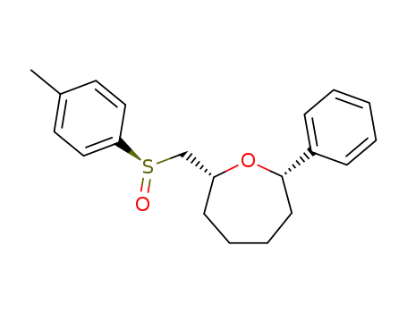 Oxepane, 2-[[(R)-(4-methylphenyl)sulfinyl]methyl]-7-phenyl-, (2R,7S)-