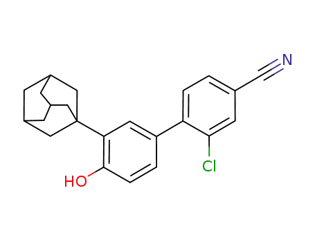 4-[3'-(1-adamantyl)-4'-hydroxyphenyl]-3-chlorobenzonitrile