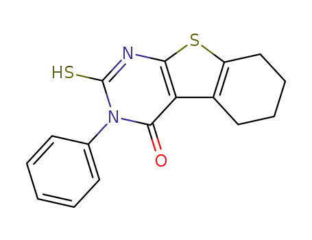 3-phenyl-2-sulfanyl-5,6,7,8-tetrahydro[1]benzothieno[2,3-d]pyrimidin-4(3H)-one