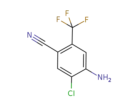 4-아미노-5-클로로-2-(트리플루오로메틸)벤조니트릴