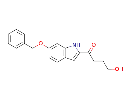 4-hydroxy-1-(6-benzyloxyindol-2-yl)butan-1-one
