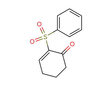 Molecular Structure of 169691-01-4 (2-Cyclohexen-1-one, 2-(phenylsulfonyl)-)