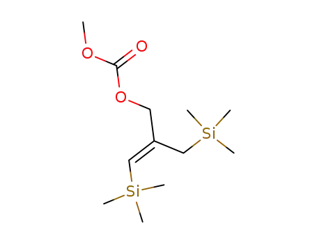 Carbonic acid, methyl
3-(trimethylsilyl)-2-[(trimethylsilyl)methyl]-2-propenyl ester, (Z)-