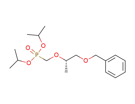 Phosphonic acid, [[1-methyl-2-(phenylmethoxy)ethoxy]methyl]-,
bis(1-methylethyl) ester, (S)-