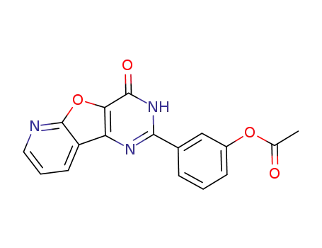 Pyrido[3',2':4,5]furo[3,2-d]pyriMidin-4(3H)-one, 2-[3-(acetyloxy)phenyl]-