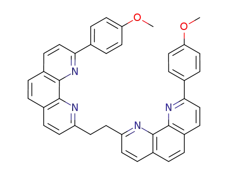 1,10-Phenanthroline, 2,2'-(1,2-ethanediyl)bis[9-(4-methoxyphenyl)-