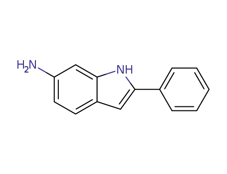 Molecular Structure of 500992-13-2 (2-PHENYL-1H-INDOL-6-AMINE)