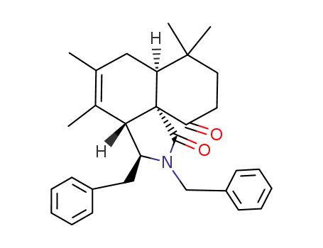 (3S,3aR,6aS,10aS)-3,3a,6,6a,7,8,9,10-octahydro-2,3-dibenzyl-4,5,7,7-tetramethyl-1H-benz<d>isoindole-1,10-dione