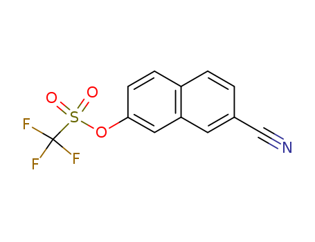 Methanesulfonic acid, trifluoro-, 7-cyano-2-naphthalenyl ester