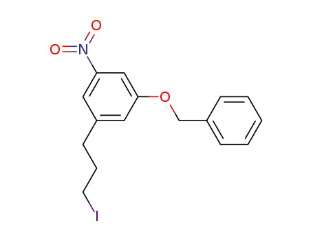 Benzene, 1-(3-iodopropyl)-3-nitro-5-(phenylmethoxy)-