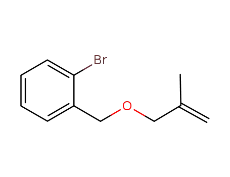Molecular Structure of 935742-52-2 ((2-bromophenyl)methyl (2-methylprop-2-en-1-yl) ether)