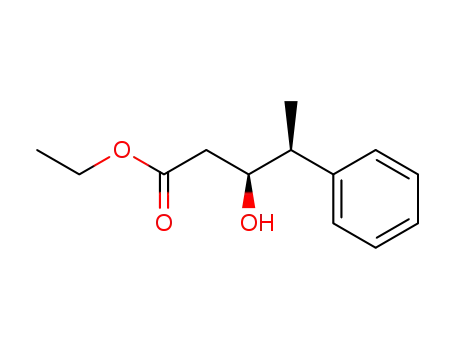syn-ethyl 3-hydroxy-4-phenylpentanoate