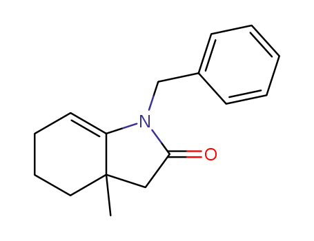 1-Benzyl-3a-methyl-1,3,3a,4,5,6-hexahydro-2H-indol-2-one
