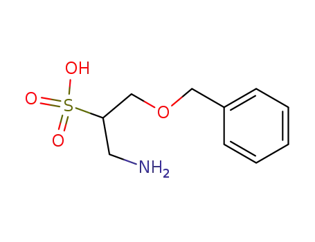 1-amino-3-(benzyloxy)propane-2-sulfonic acid
