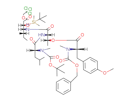 Boc-(R)-MeLeu-(S)-Thr[Z-(S)-MeTyr(Me)]-(3S,4R,5S)-Ist(TBDMS)-OTce