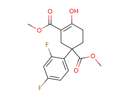 dimethyl 1-(2,4-difluorophenyl)-4-oxocyclohexane-1,3-dicarboxylate