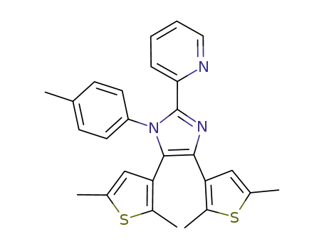 Pyridine,
2-[4,5-bis(2,5-dimethyl-3-thienyl)-1-(4-methylphenyl)-1H-imidazol-2-yl]-