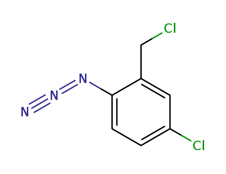 Benzene, 1-azido-4-chloro-2-(chloromethyl)-