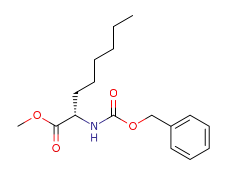 Octanoic acid, 2-[[(phenylmethoxy)carbonyl]amino]-, methyl ester, (S)-