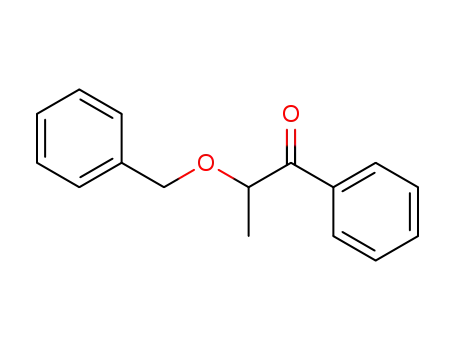 Molecular Structure of 59061-43-7 (1-Propanone, 1-phenyl-2-(phenylmethoxy)-)