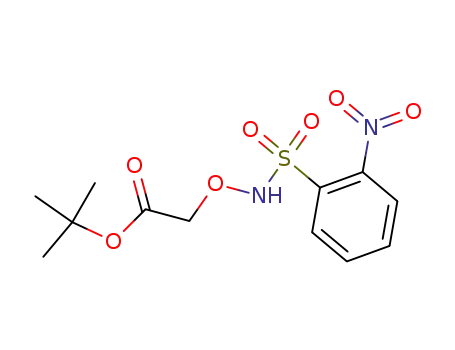 tert-butyl 2-((2-nitrophenylsulfonamido)-oxy)acetate