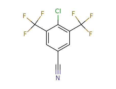 Benzonitrile, 4-chloro-3,5-bis(trifluoromethyl)-