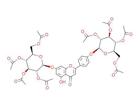 Apigen-4'7-diyl-di(2,3,4,6-tetra-O-acetyl-β-D-glucopranoside)