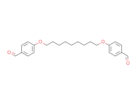 Molecular Structure of 87367-64-4 (4,4’-(1,9-Nonanediyl)dioxydibenzaldehyde)
